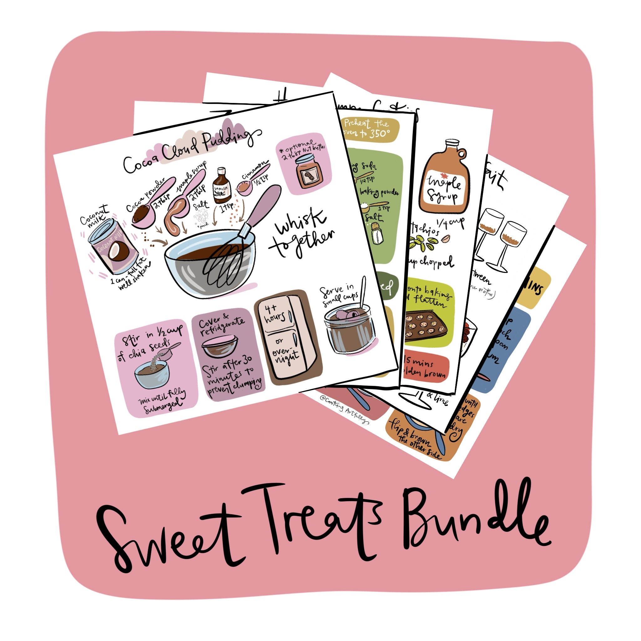 Sweet Treats Bundle - Printable PDF
