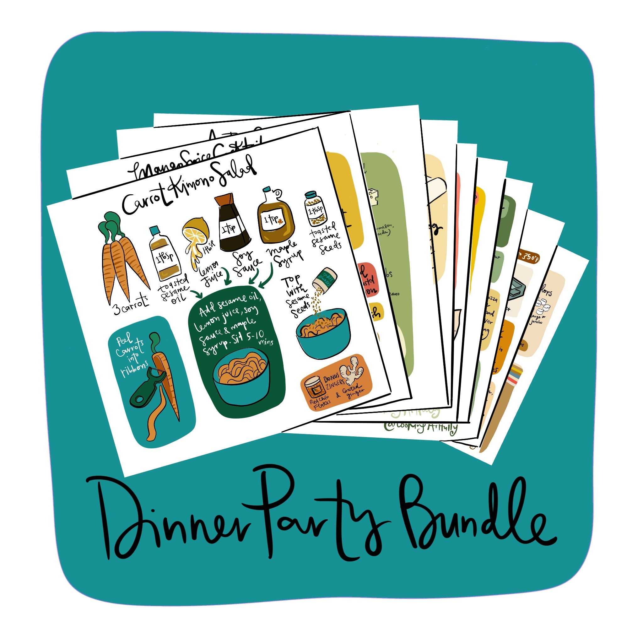 Dinner Party Bundle - Printable PDF